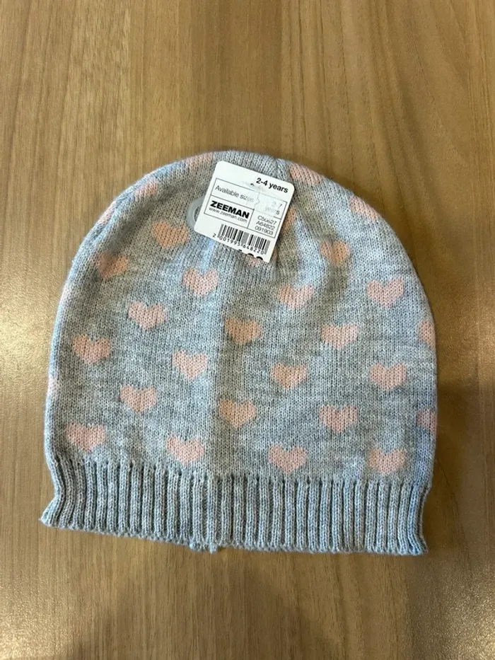 Bonnet gris neuf avec étiquette - photo numéro 2