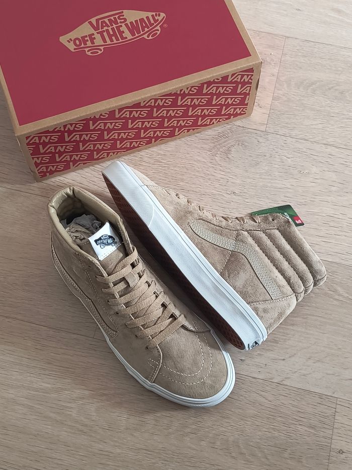 Chaussures montantes Vans old skool en nubuck taille 42 neuves - photo numéro 5