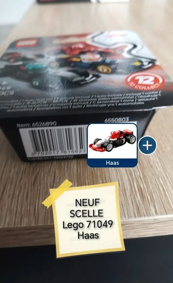 Lego 71049 haas colf1rc-10 neuf