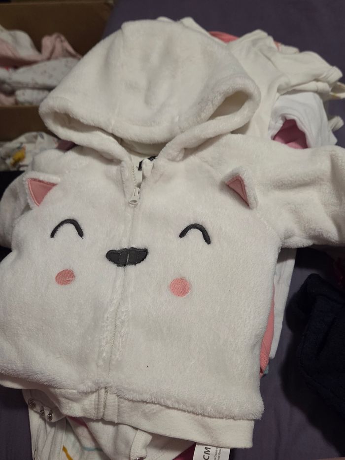 Manteau tout doux blanc