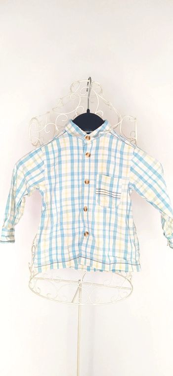 Chemise à carreaux 23 mois
