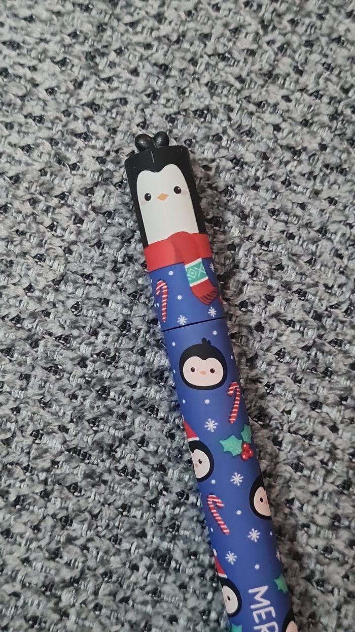 Legami Noel 2023 Pingouin de Noel Effaçable EP0023 Très Rare - photo numéro 4