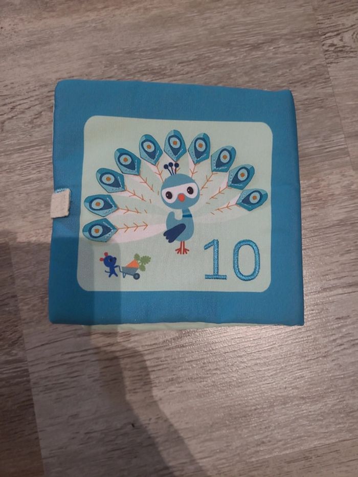 Livre tissus Lilliputiens 1 2 3 animaux - photo numéro 2