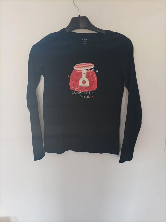 T-shirt manches longues 12 ans