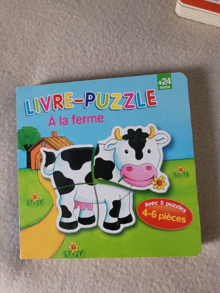 Lot de 2 livres puzzles neufs - photo numéro 3