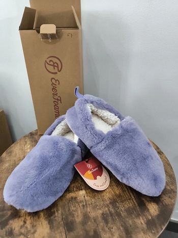 Chausson violet 36-37 neuf
