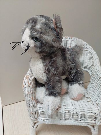 Ikea - peluche chat chaton gris