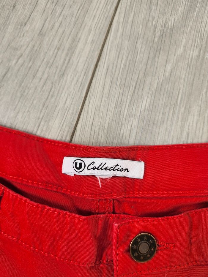 Short U Collection rouge taille 42 - photo numéro 3