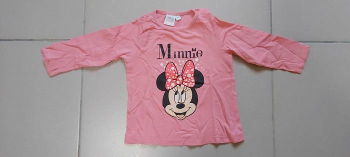 Tshirt manche longue Minnie 12 mois