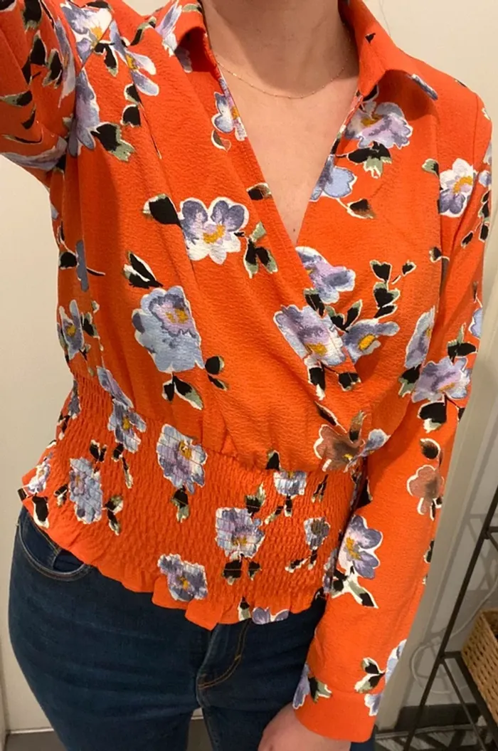 Blouse fleurie - photo numéro 2