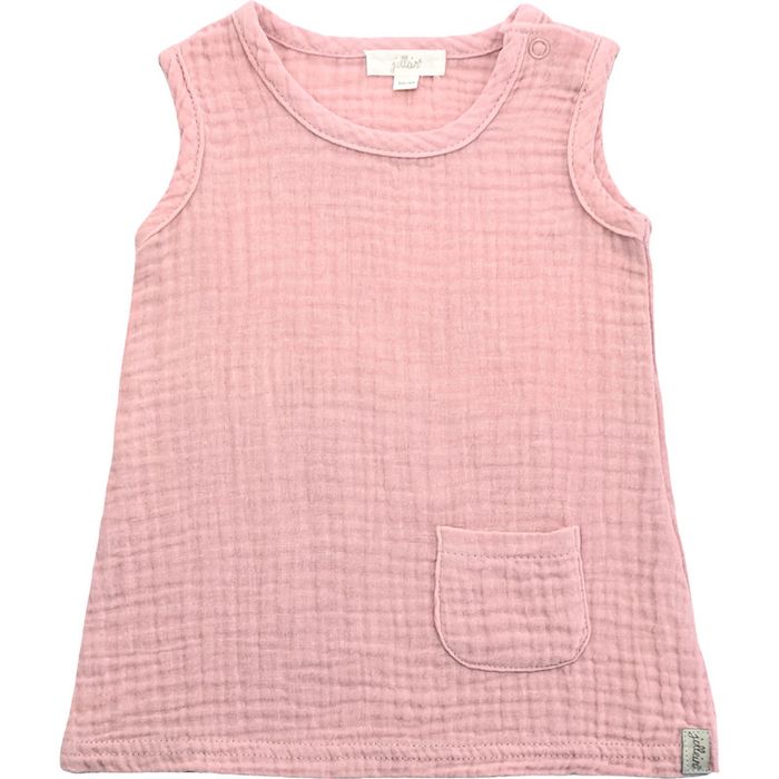 Robe sans manche 3 mois en gaze de coton Jollein