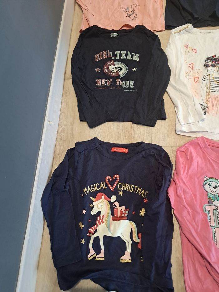 Lot de 14 t-shirts manches longues neufs 6ans - photo numéro 6