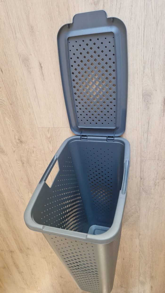 Panier a linge avec couvercle - photo numéro 4