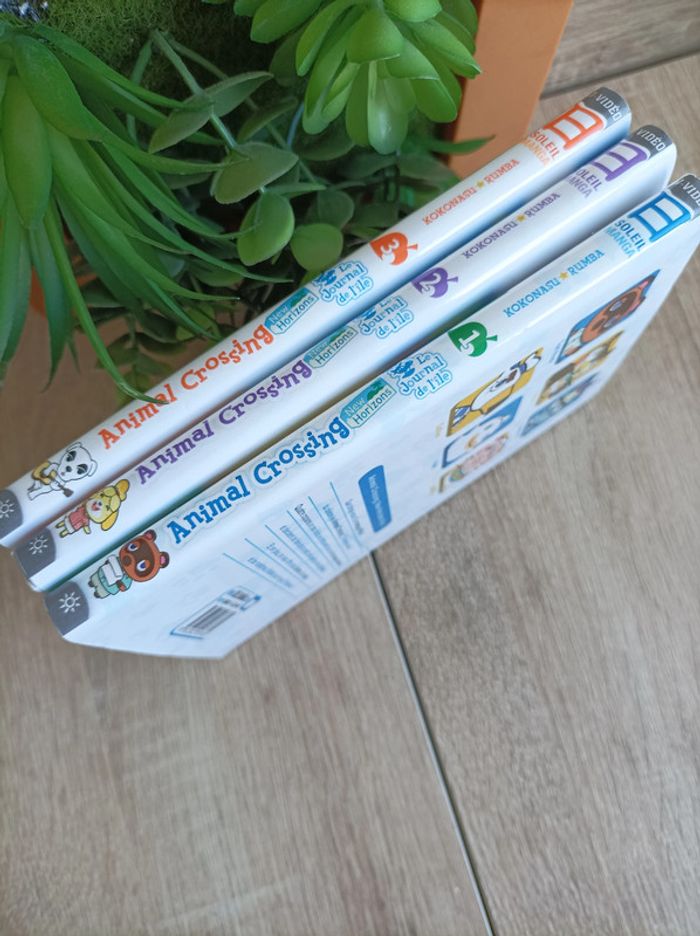 Lot 3 manga Animal Crossing n° 1 à 3 Soleil - photo numéro 2
