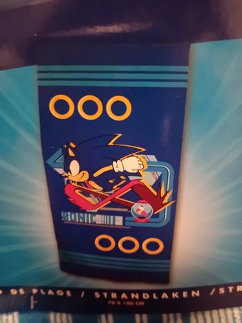 Serviette de bain/plage sonic