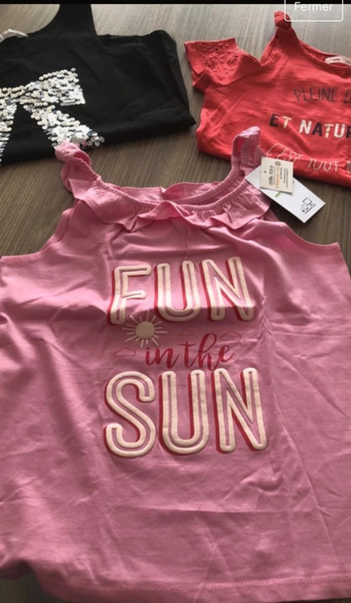 Lot 3 tee-shirts - photo numéro 4