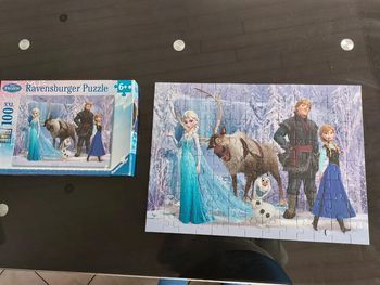 Puzzle 100 pièces reine des neiges