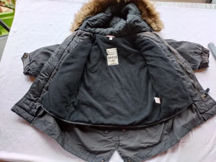 Manteau hiver dragon ooxoo 4 ans garçon - photo numéro 3