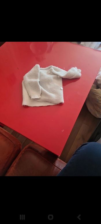 Gilet naissance