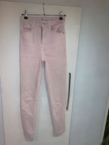 Jeans rosé bershka Xs mom slim