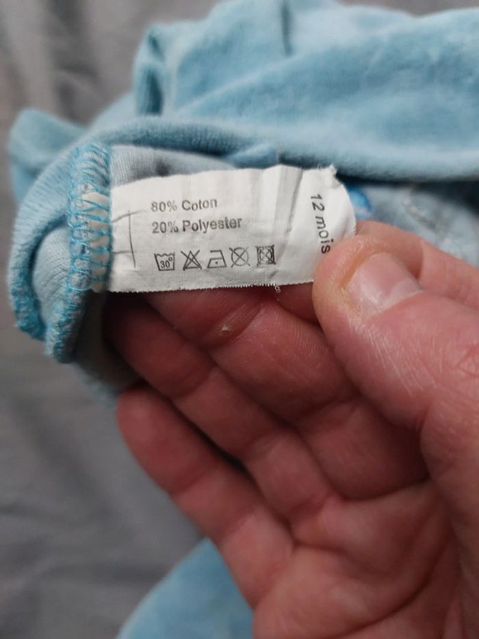 Pyjama Babibou taille 12 mois - photo numéro 4