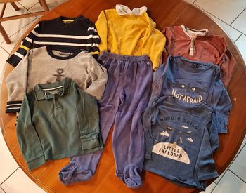 Lot de 7 vêtements garçon 3 ans hiver