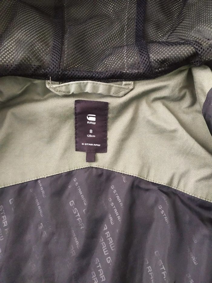 Veste garçon kaki Kids Deline taille 8 ans G-Star - photo numéro 6