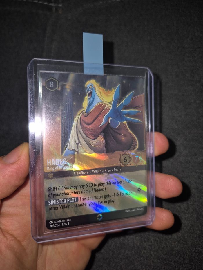 Carte Lorcana Hades enchantée chapitre 1 - photo numéro 5
