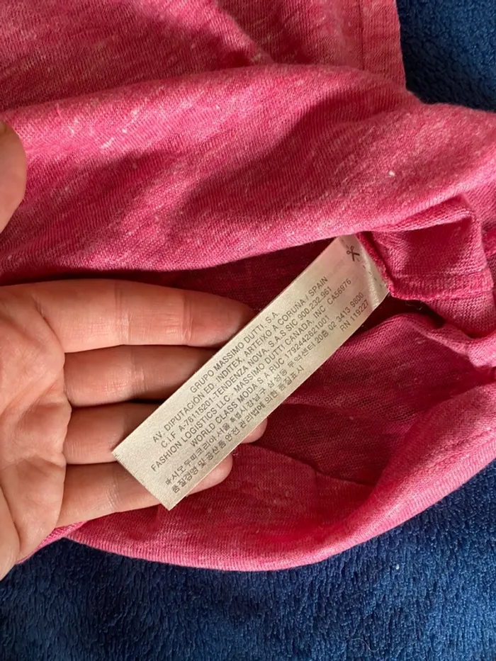 T shirt lin - photo numéro 3