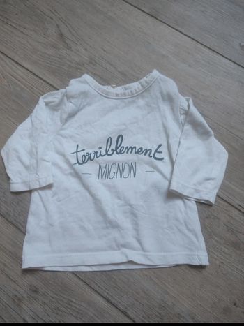 T shirt ML 1 mois