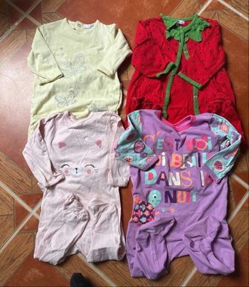 Lot de 9 mois filles 