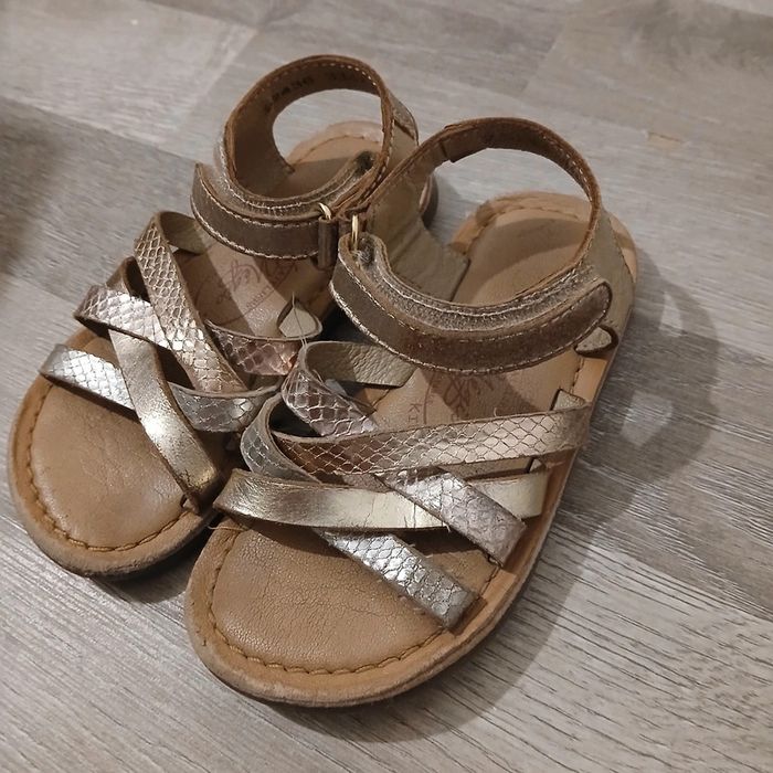 Sandales cuir Mégis Kids - photo numéro 2
