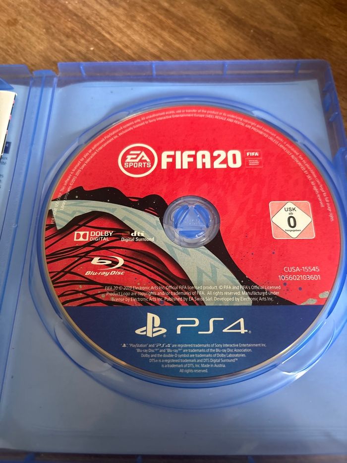 Jeux ps4 fifa 20 - photo numéro 2