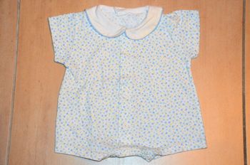 Grenouillere 1 mois fille