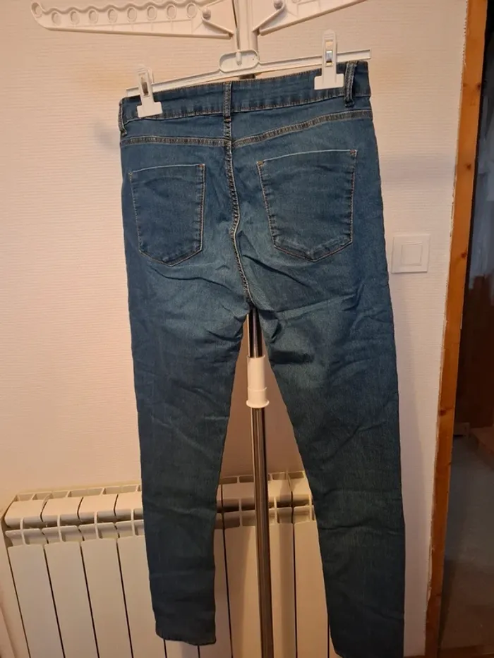 Jean femme taille 40 skinny kiabi - photo numéro 2