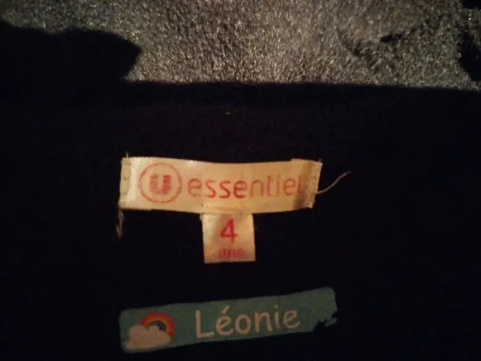 Veste demi-saison imperméable fille 4 ans - photo numéro 4