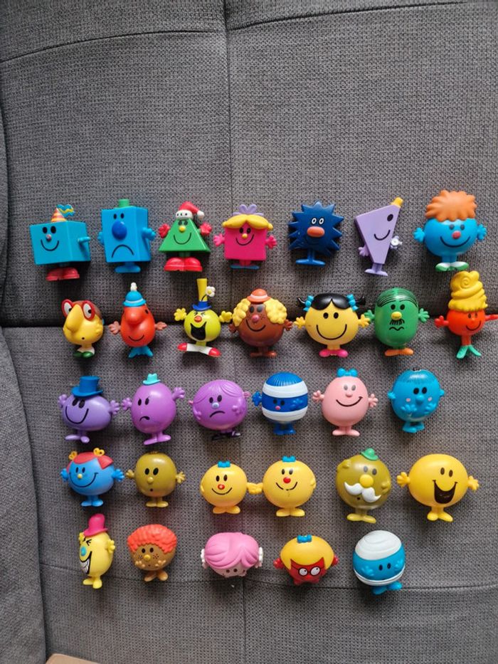 Lot de 30 figurines Monsieur Madame