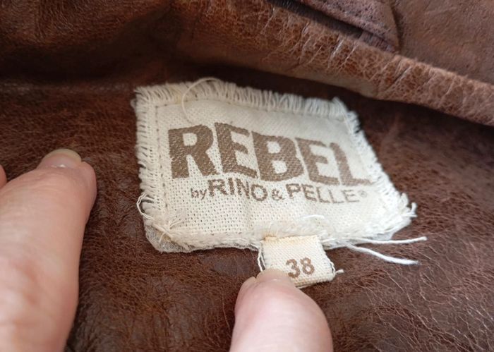 Veste en cuir Rebel by Rhino & pelle - photo numéro 11