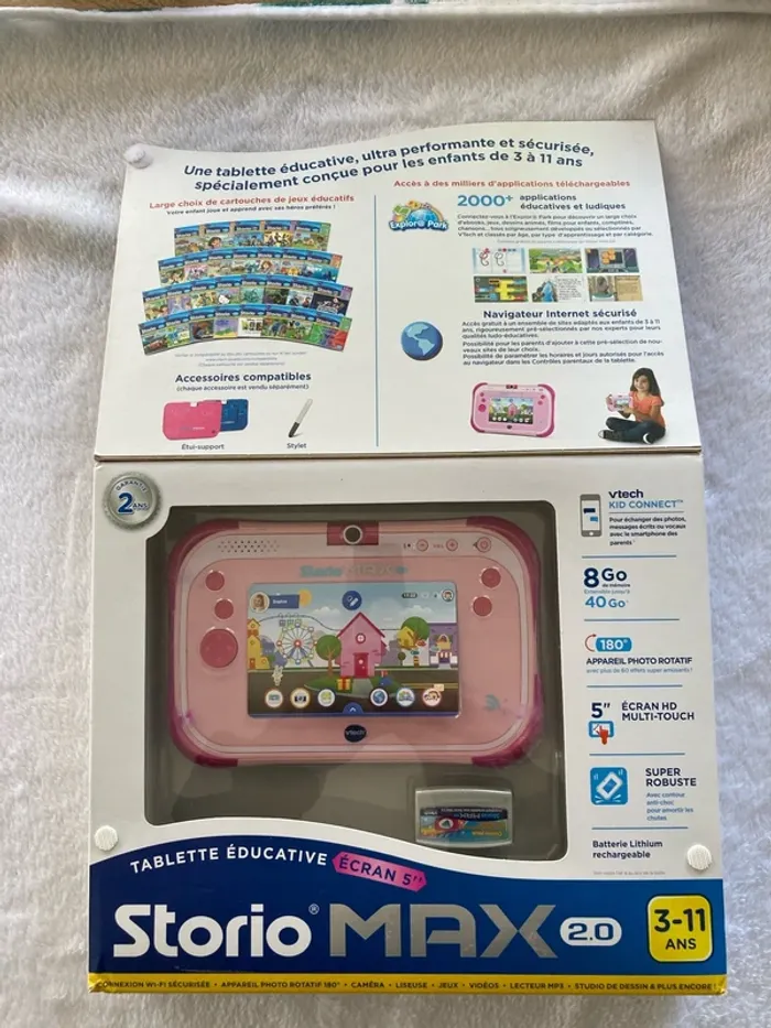 Console storio max 2.0 VTECH