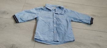 Chemise ML garçon 12 mois tape à l'oeil 