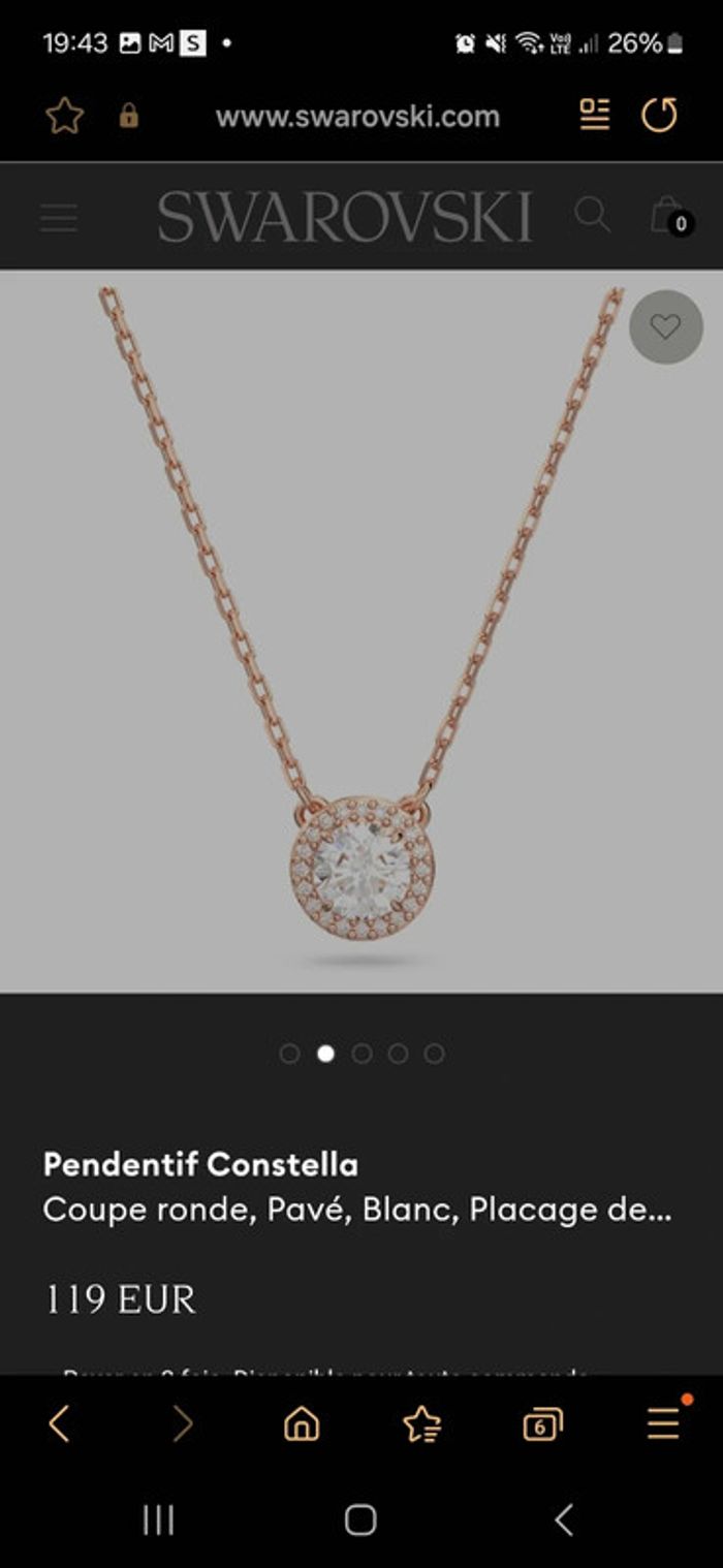 Parure bijoux Swarovski - photo numéro 19