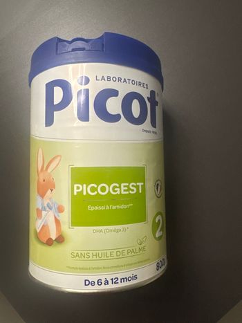 Boîte de Lait Picogest 2eme âge 