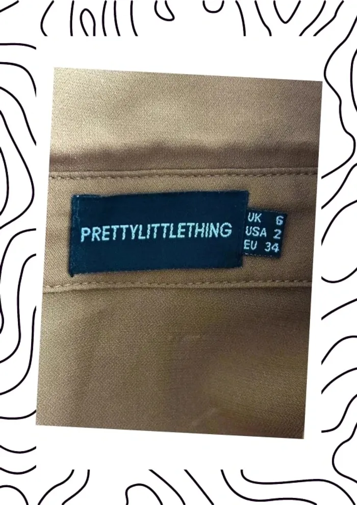 blouse Pretty little thing taille 34 - photo numéro 4