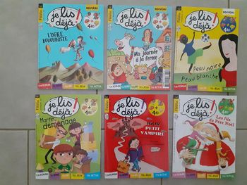 Lot de 6 livres "je lis déjà "