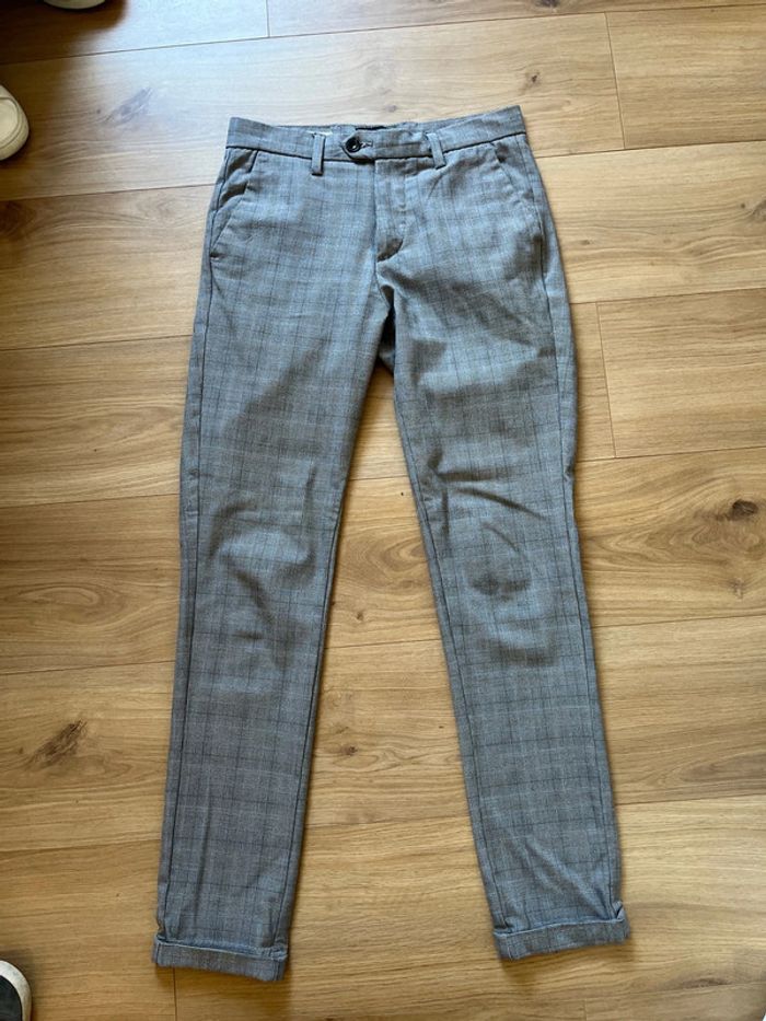 Pantalon à carreaux homme Jack&Jones