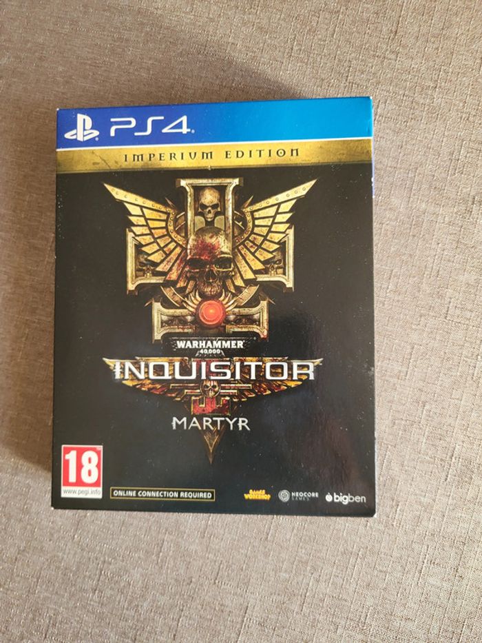 Jeu PS4 Warhammer 40 000 Inquisitor Martyr