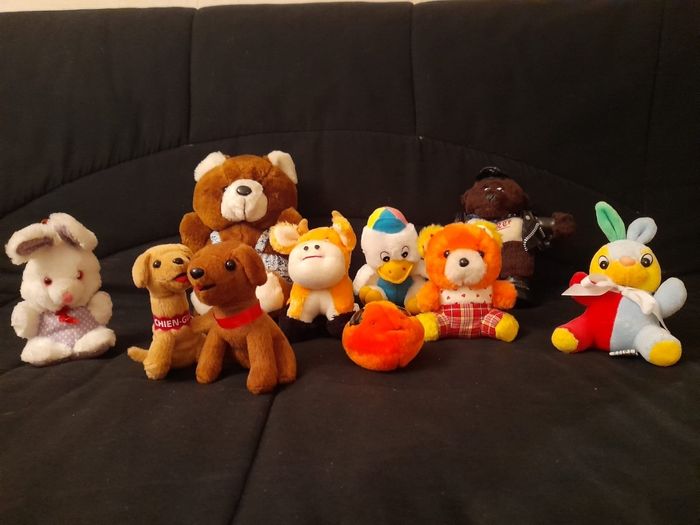 Lot de 10 peluches