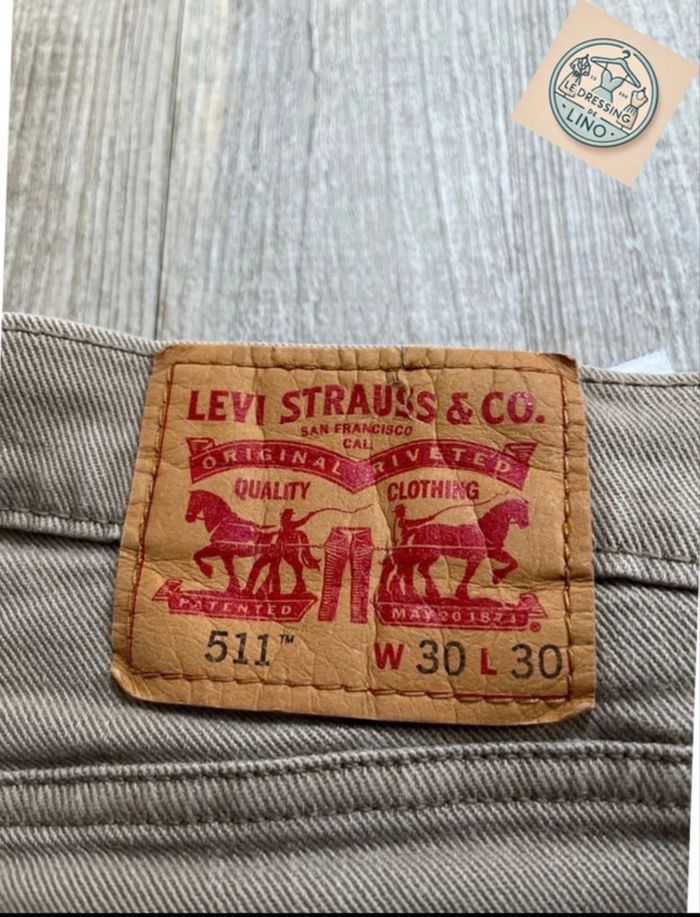 Jeans Levi's 511 W30 L30 - photo numéro 4