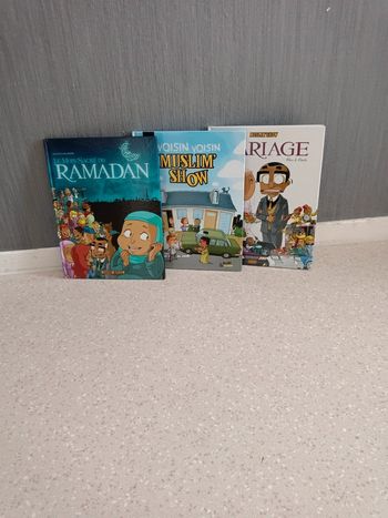 lot de 3 bandes dessinées