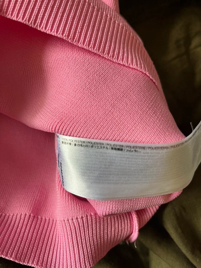 💗 Crop top débardeur dos nu rose moulant Mango – Taille M 💗 - photo numéro 5